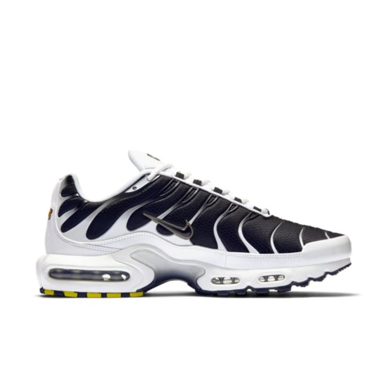 Air Max Plus White Black Metallic Pewter