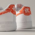 Air Force 1 Low 07 Essential White Rush Orange Paisley