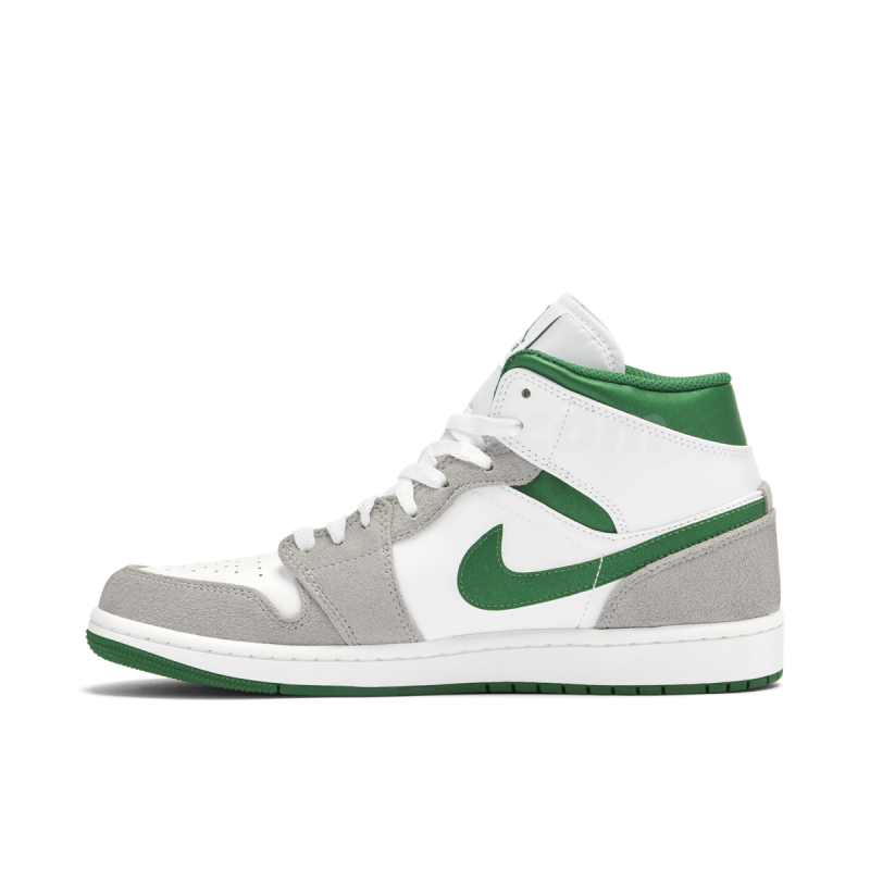 Jordan 1 Mid SE White Pine Green Smoke Grey