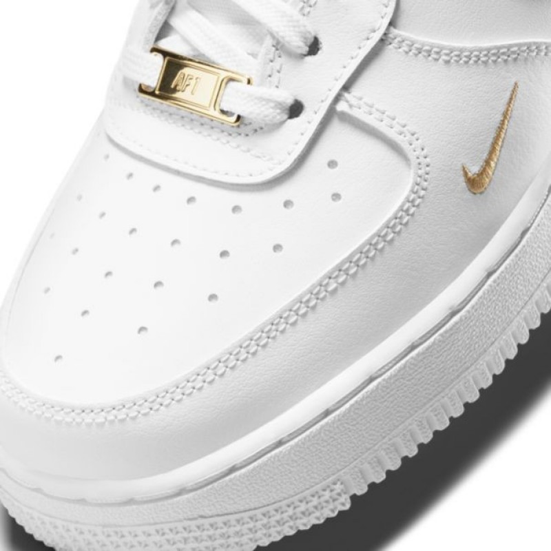 Air Force 1 07 Essential White Grey Gold