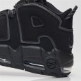 Air More Uptempo Triple Black Reflective