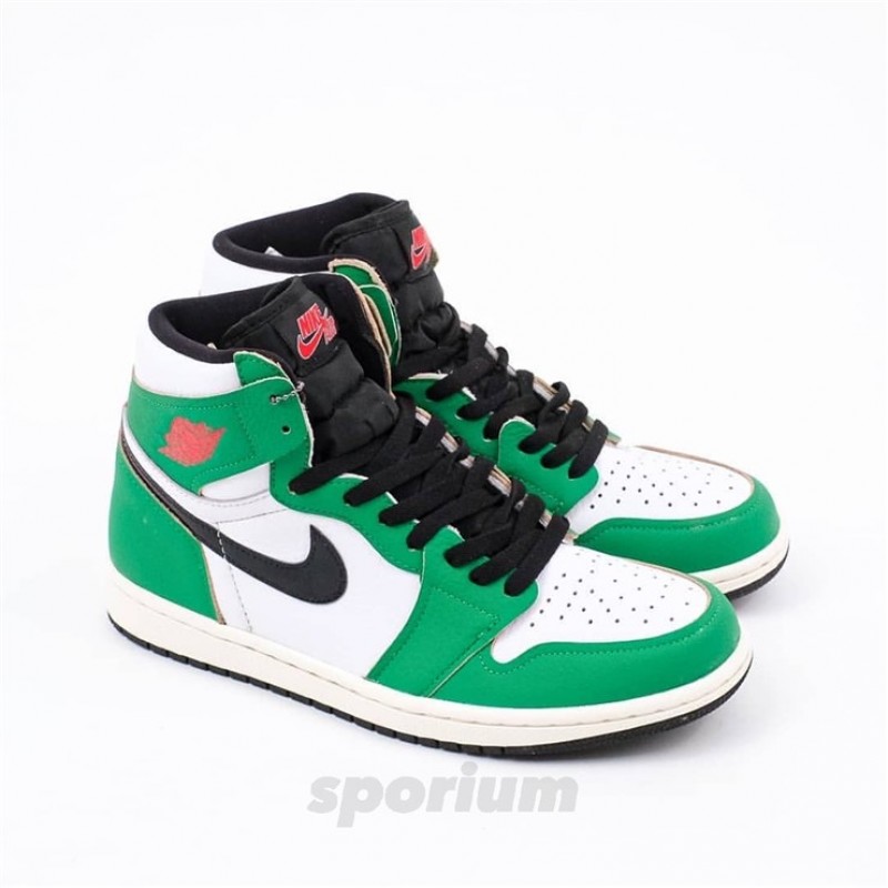 Air Jordan 1 High Lucky Green