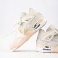 Air Jordan Retro 4 Off-White Sail