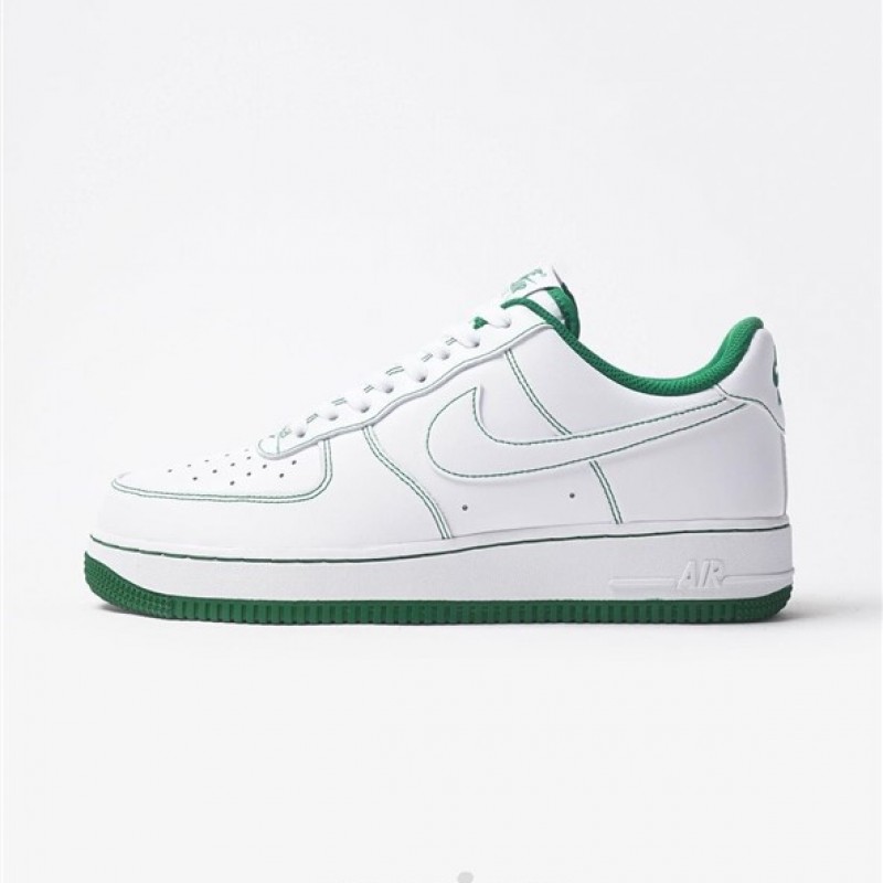 Air Force 1 Low Contrast Stitch White Pine Green