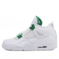 Air Jordan Retro 4 Metallic Pine Green