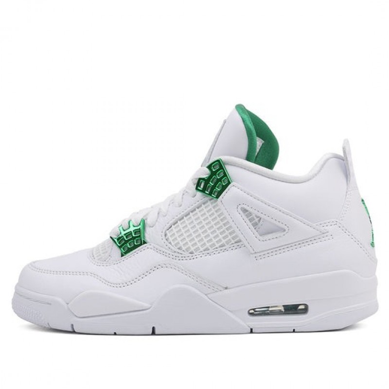 Air Jordan Retro 4 Metallic Pine Green