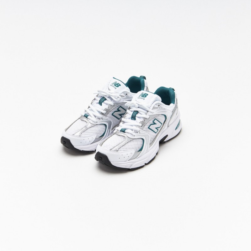 New Balance 530 White Metallic Silver