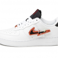 Air Force 1 Low Carabiner Swoosh Red