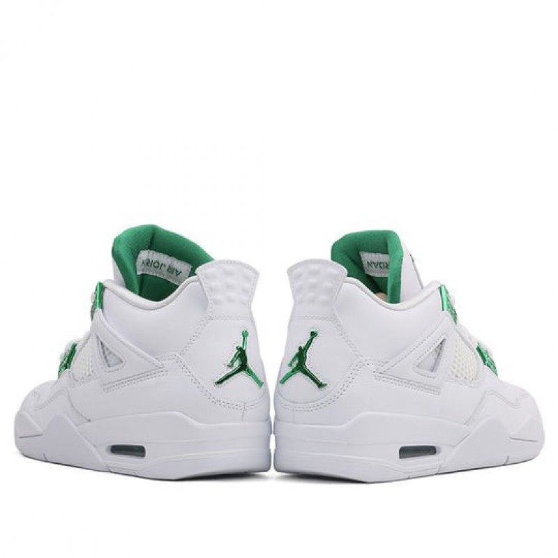 Air Jordan Retro 4 Metallic Pine Green