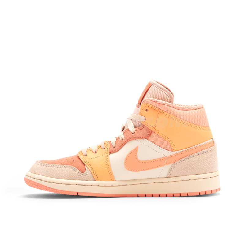 Air Jordan 1 Mid Apricot Orange