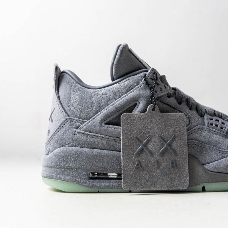 Air Jordan Retro 4 KAWS GREY