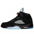 Air Jordan Retro 5 Black Metallic Silver