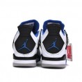 Air Jordan Retro 4 White Motorsports