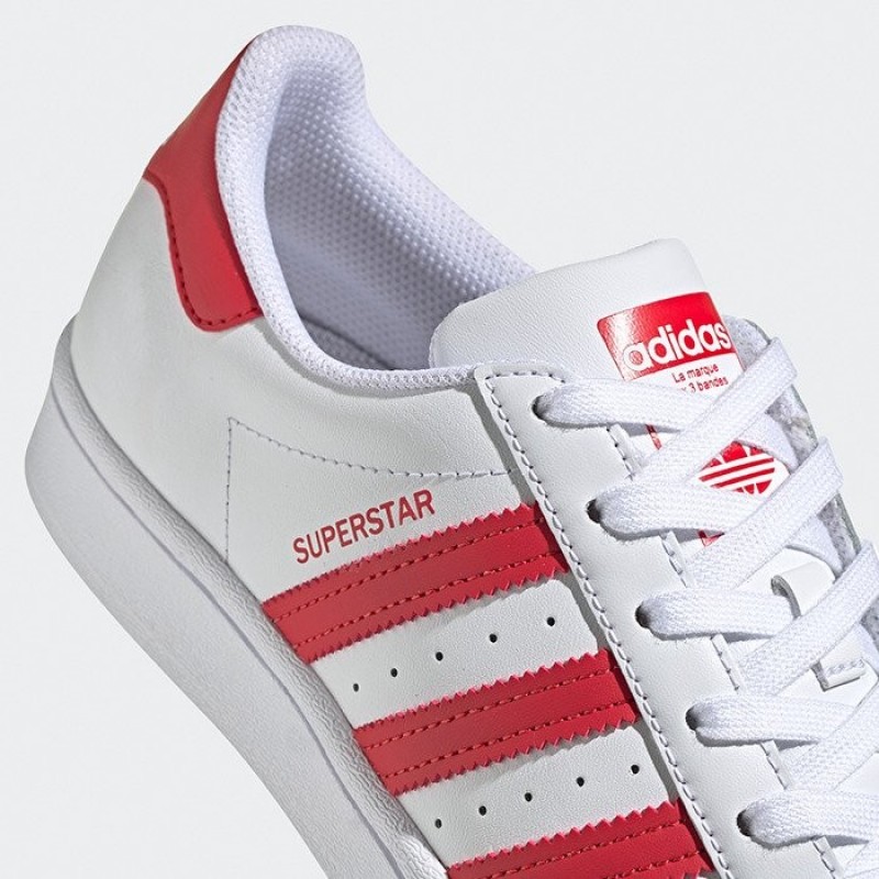 Superstar White Red