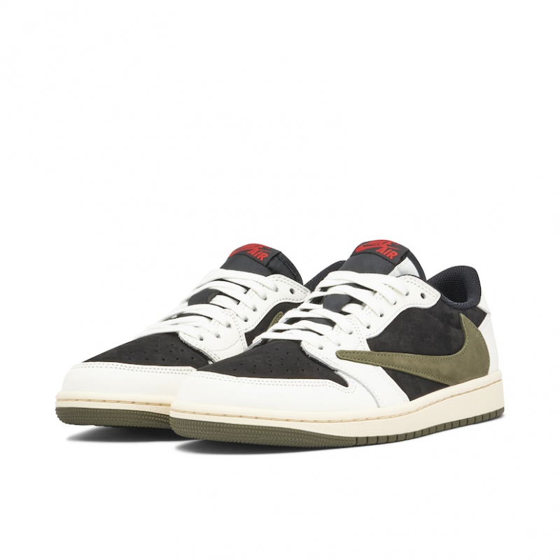 Air Jordan 1 Low OG SP x Travis Scott Olive DZ4137 106