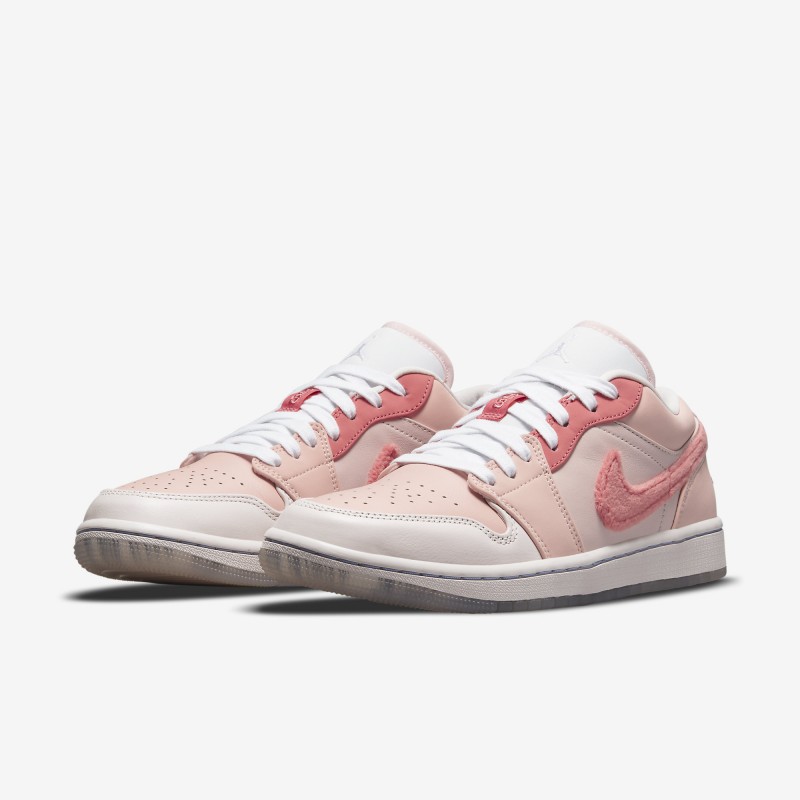 Air Jordan 1 Low Mighty Swooshers Pink Womens