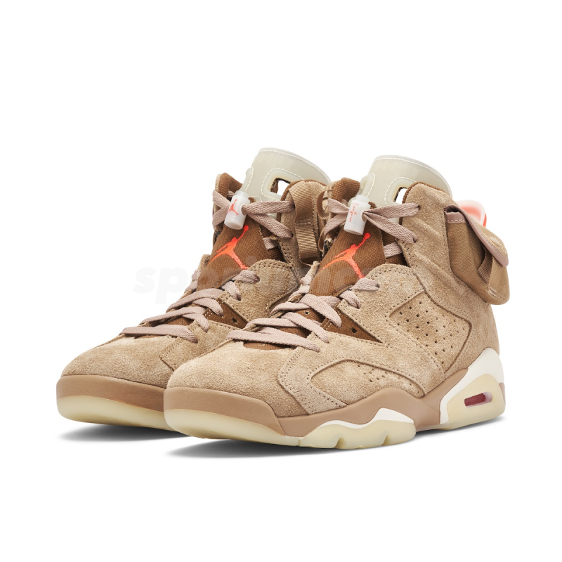 Air Jordan Retro 6 Travis Scott British Khaki