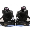 Air Jordan Retro 5 Black Metallic Silver