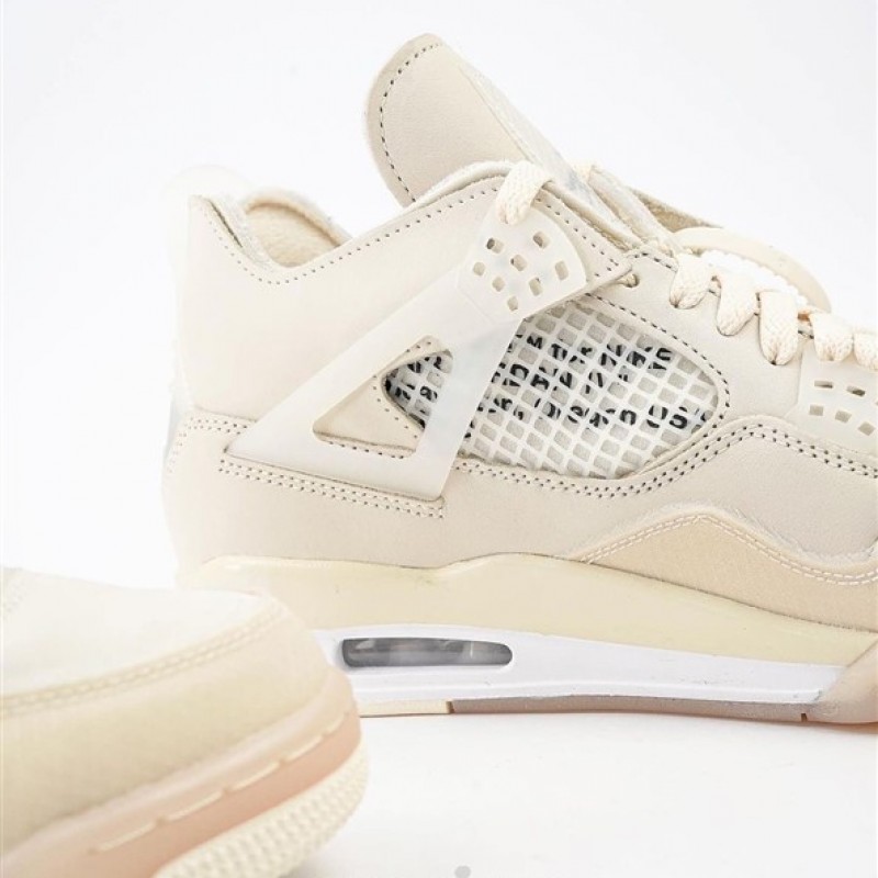 Air Jordan Retro 4 Off-White Sail