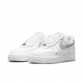 Air Force 1 07 Essential White Grey Gold