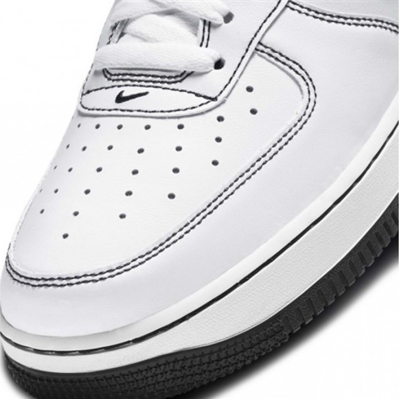 Air Force 1 07 Contrast Stitch White Black