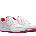 Air Force 1 Low Contrast Stitch White University Red