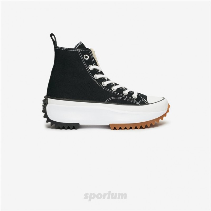 Converse Run Star Hike Hi Black White Gum