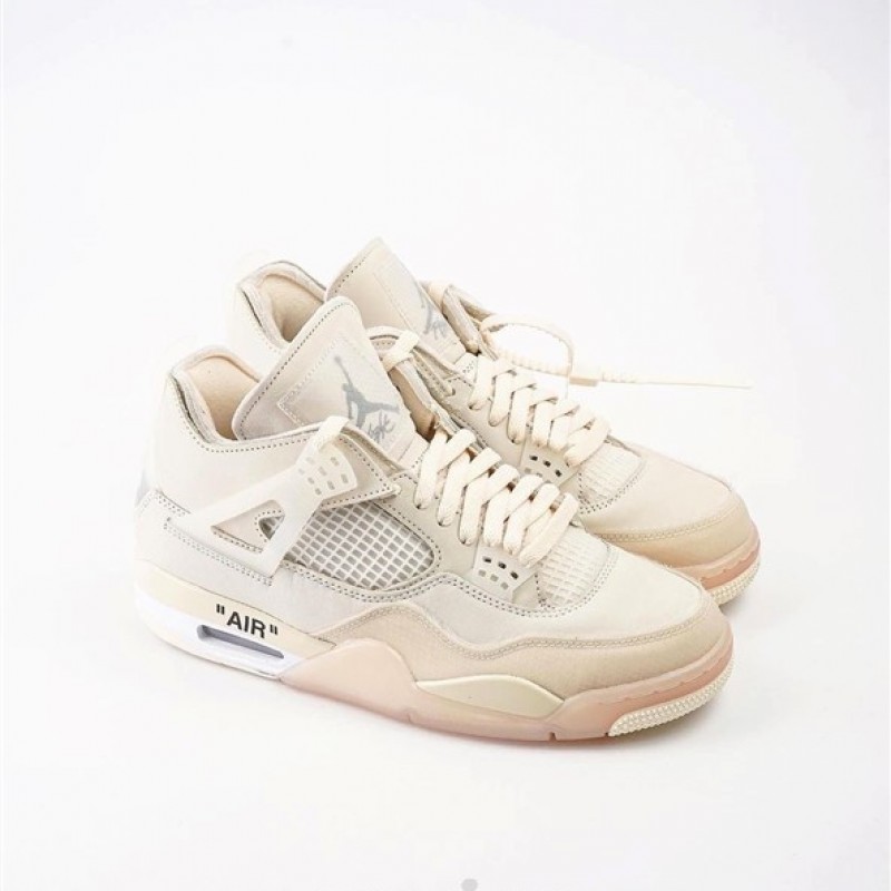 Air Jordan Retro 4 Off-White Sail