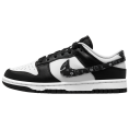 Dunk Low Black White Paisley