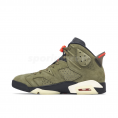 Air Jordan Retro 6 Travis Scott Medium Olive