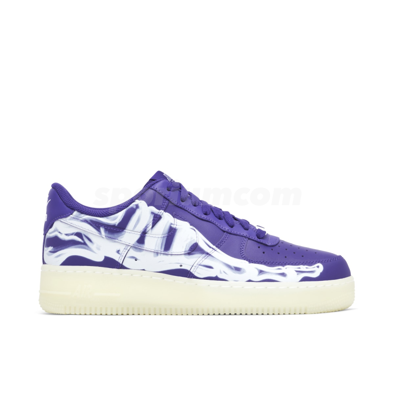 Air Force 1 07 Purple Skeleton