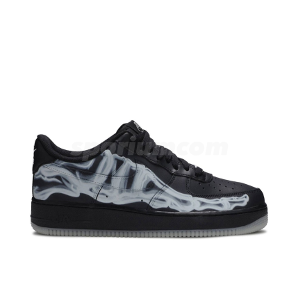 Air Force 1 07 Skeleton QS Black