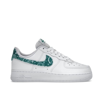 Air Force 1 Low 07 Essential White Green Paisley