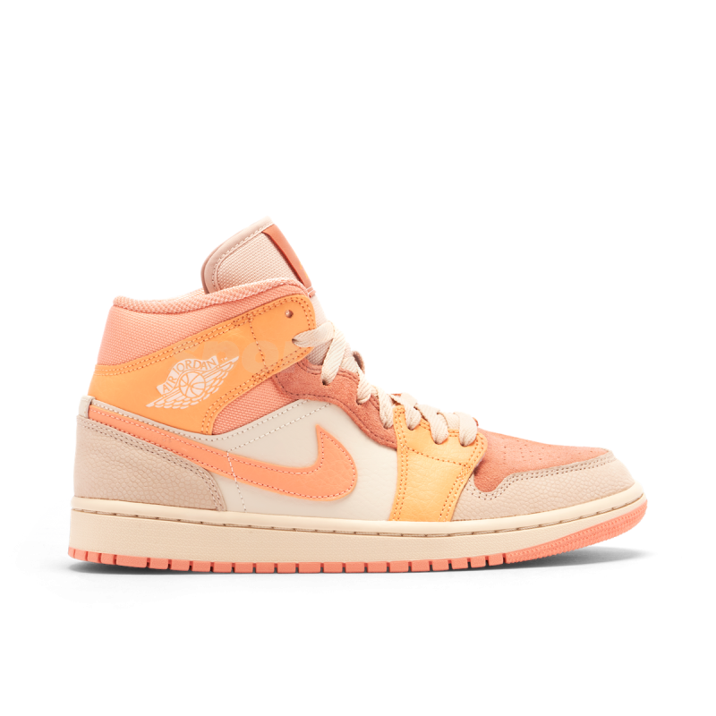 Air Jordan 1 Mid Apricot Orange