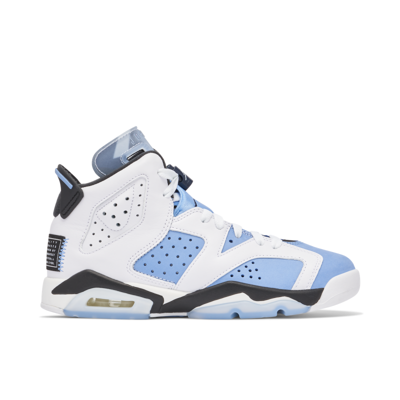 Air Jordan 6 Retro UNC White