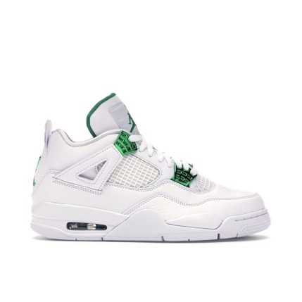 Air Jordan Retro 4 Metallic Pine Green