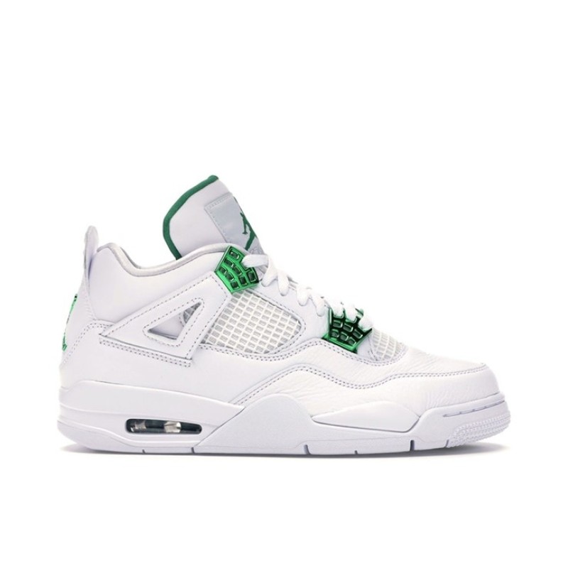 Air Jordan Retro 4 Metallic Pine Green