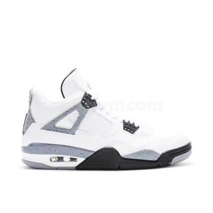 Air Jordan Retro 4 White Cement