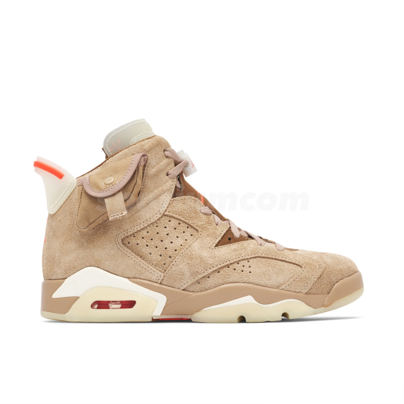 Air Jordan Retro 6 Travis Scott British Khaki