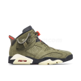 Air Jordan Retro 6 Travis Scott Medium Olive