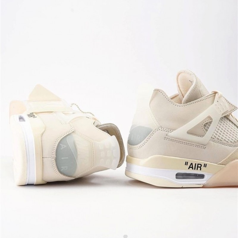 Air Jordan Retro 4 Off-White Sail