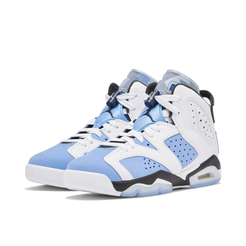 Air Jordan 6 Retro UNC White