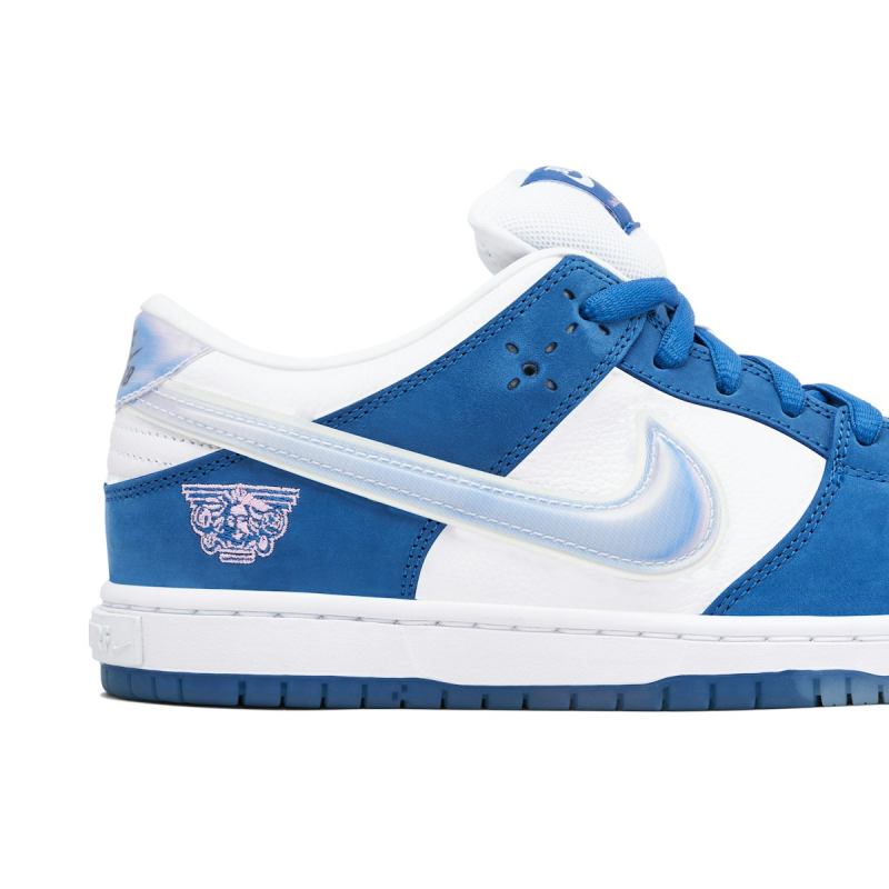 SB Dunk Low x Born x Raised White Blue