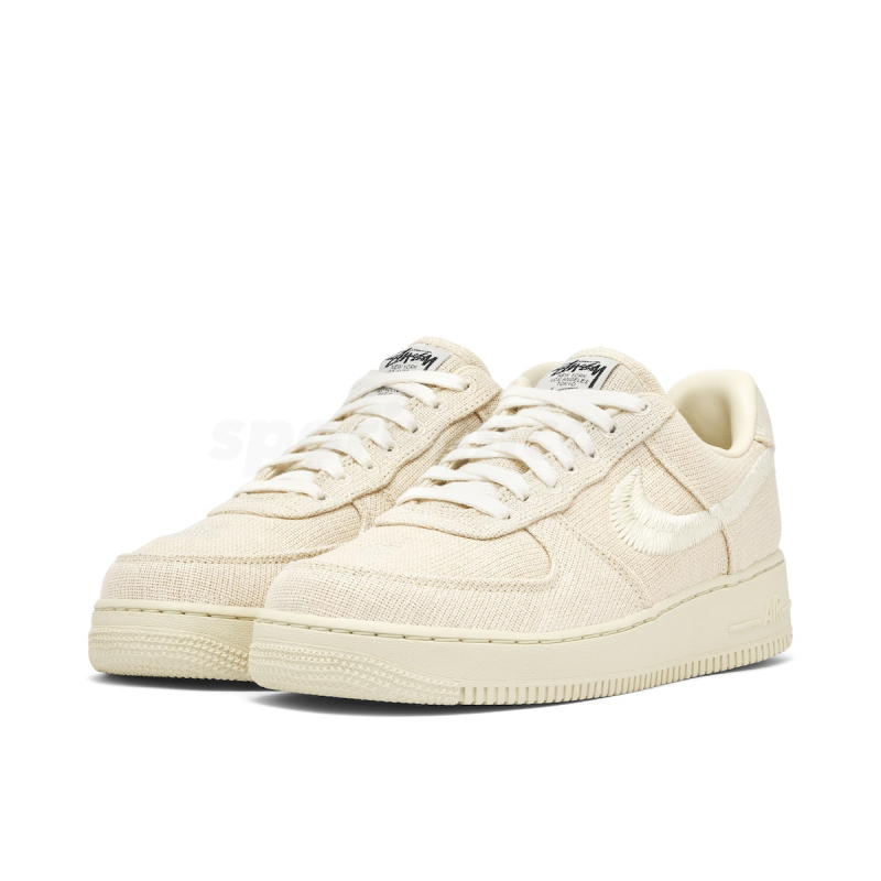 Stussy x Air Force 1 Low Fossil Stone