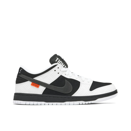 SB Dunk Low x TIGHTBOOTH White Black