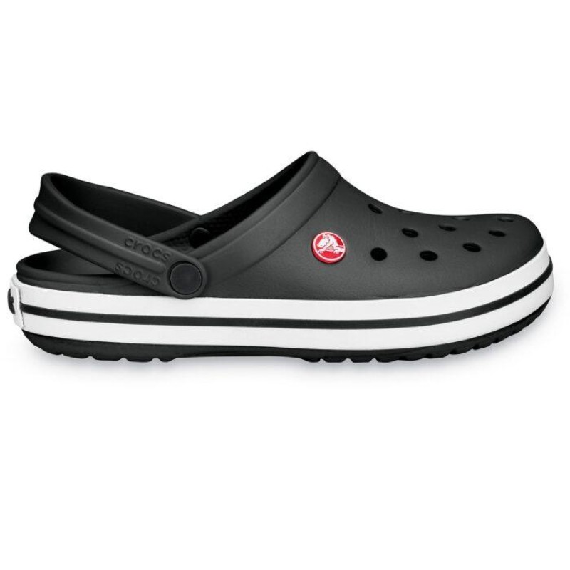 Crocs Crocband Black White