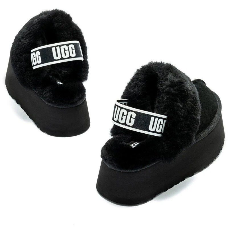 UGG Funkette Slipper Black