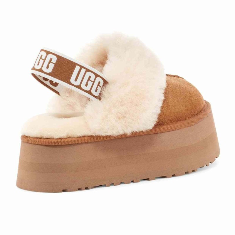 UGG Funkette Slipper Chestnut Womens