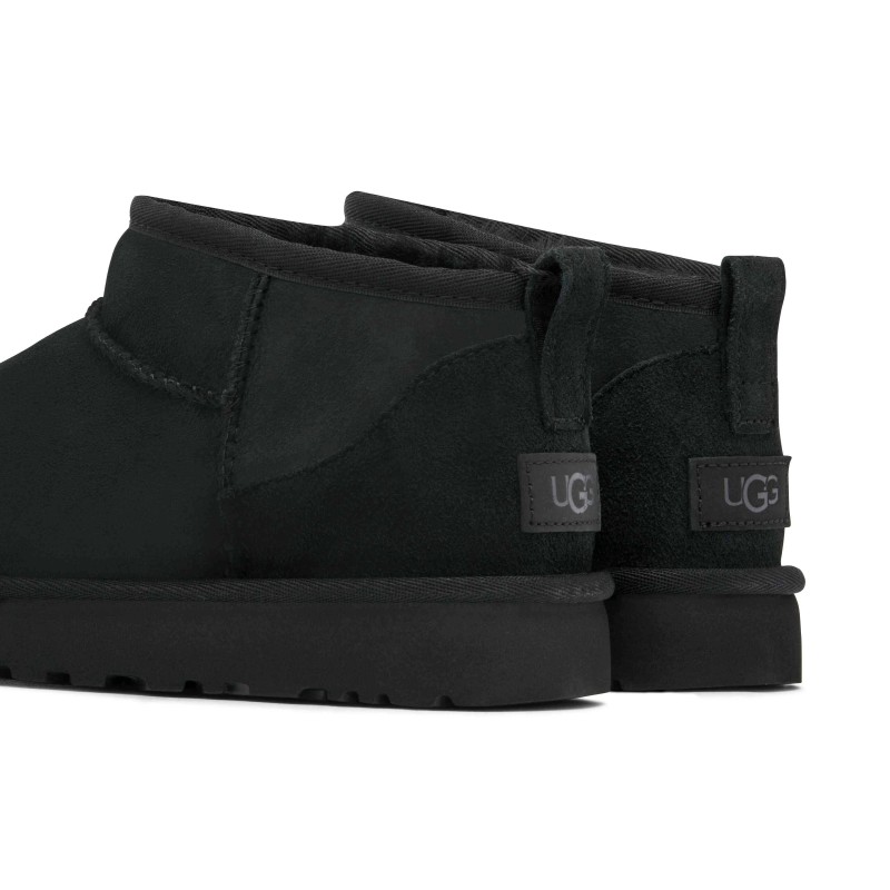 UGG Classic Ultra Mini Boot Black Womens