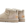 UGG Classic Ultra Mini Boot Grey Womens